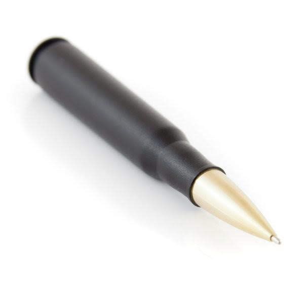 LUCKY SHOT Bullet Twist Pen 50 Cal "Brass"